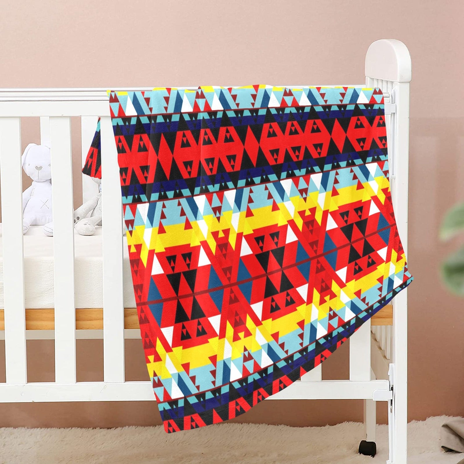 Writing on Stone Enemy Retreat Baby Blanket 40"x50" Baby Blanket 40"x50" e-joyer 