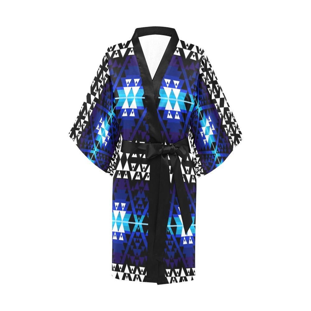 Writing on Stone Night Watch Kimono Robe Artsadd 