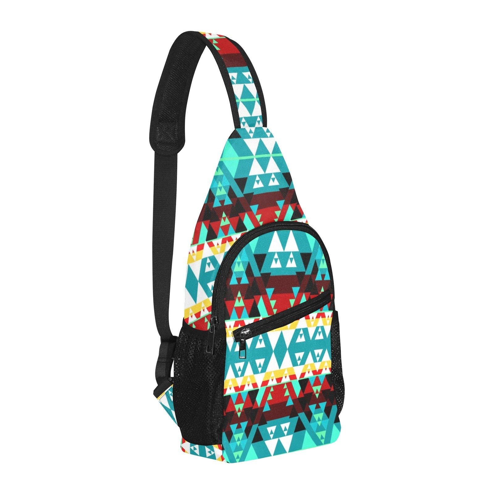 Writing on Stone Wheel All Over Print Chest Bag (Model 1719) All Over Print Chest Bag (1719) e-joyer 