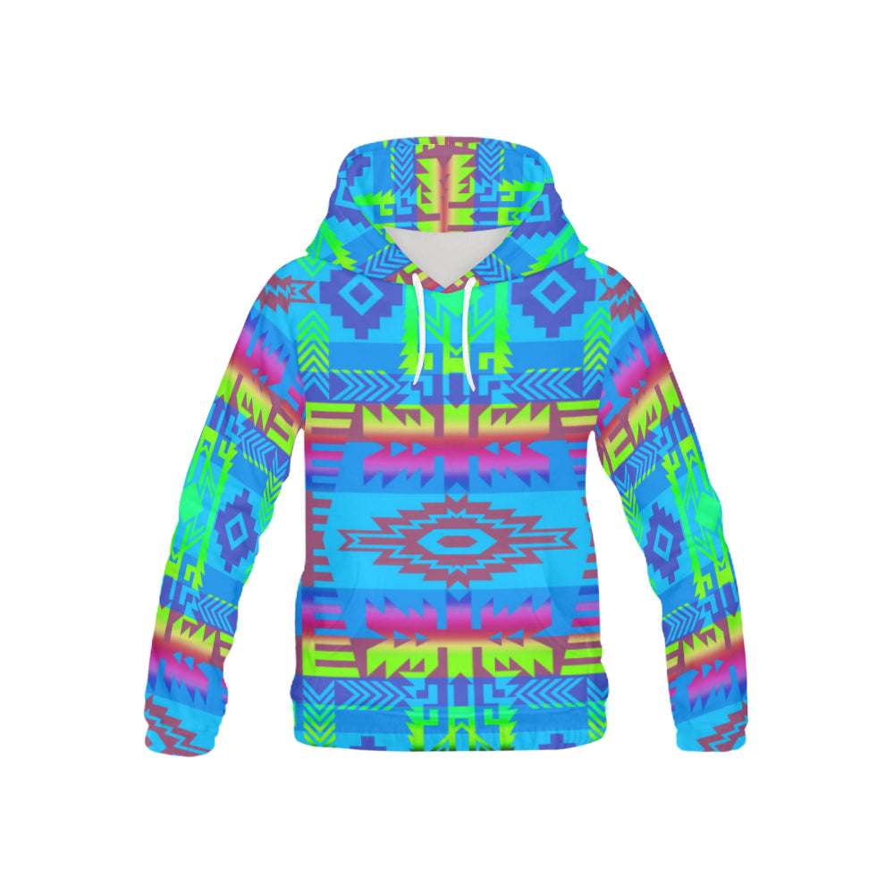 Young Journey All Over Print Hoodie for Kid (USA Size) (Model H13) All Over Print Hoodie for Kid (H13) e-joyer 