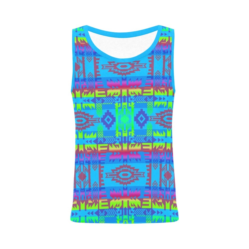 Young Journey All Over Print Tank Top for Women (Model T43) All Over Print Tank Top for Women (T43) e-joyer 