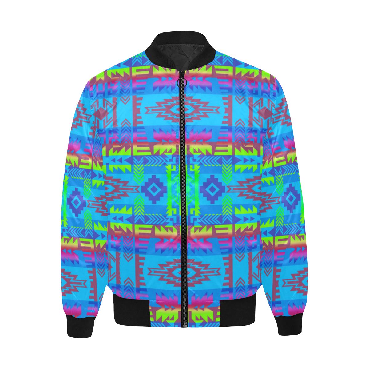 Young Journey Unisex Heavy Bomber Jacket with Quilted Lining All Over Print Quilted Jacket for Men (H33) e-joyer 